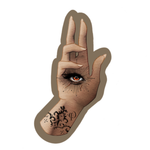 Third Eye - Hand Sticker