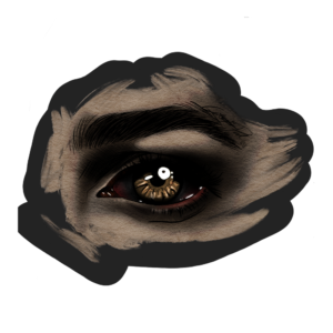Yellow Eyes - Sticker